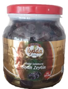 1 Kg Pet Geyikli Yöresinden Jumbo Gemlik Tipi Siyah Zeytin (L-M)