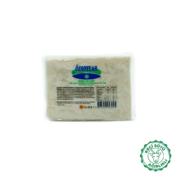 Ezine Keçi Peyniri - Tam Yağlı Olgunlaştırılmış Beyaz Peynir (1 Kg)